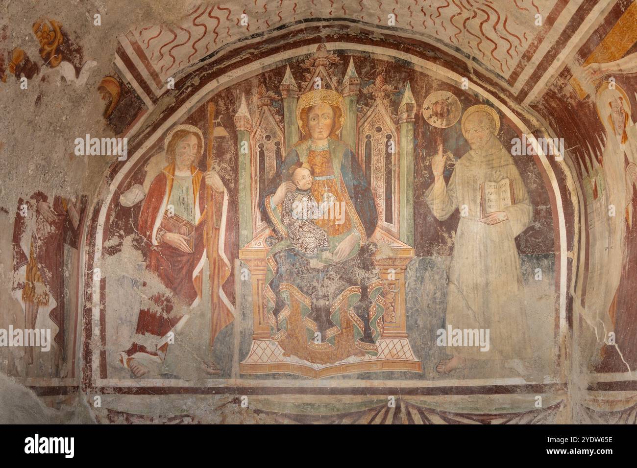 Kapelle San Bernardino, Craveggia, Valle Vigezzo, Val d'Ossola, Verbania, Piemont, Italien, Europa Stockfoto