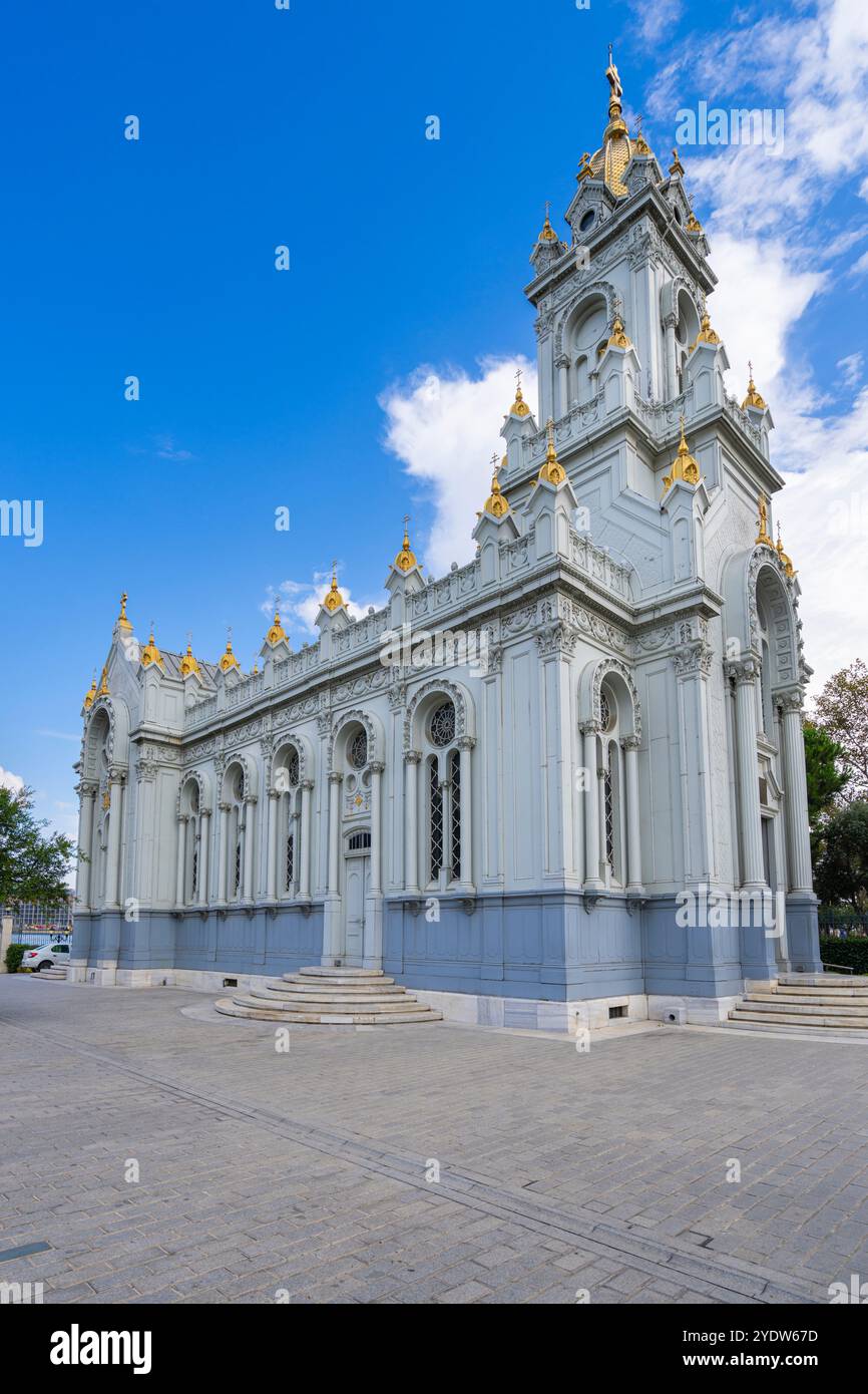 Stephans Orthodoxe Kirche, aus Eisen, Fatih, Istanbul, Türkei, Europa Stockfoto