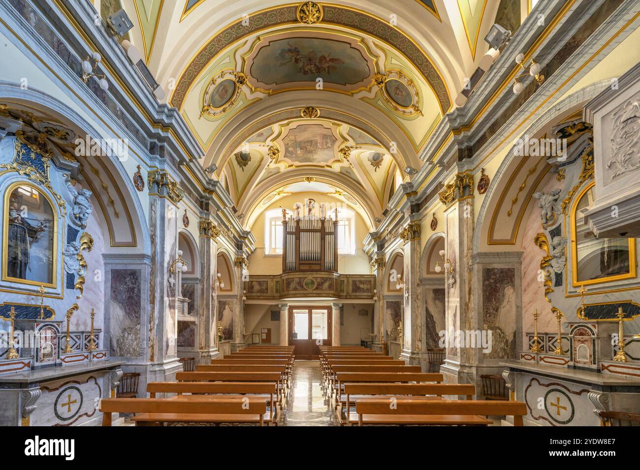 Kirche St. Peter Apostel, Frosolone, Isernia, Molise, Italien, Europa Stockfoto