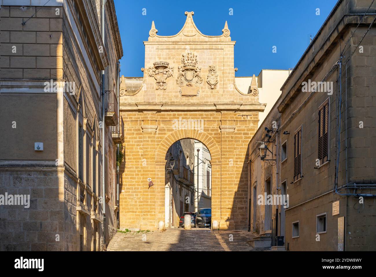 Porta Nuova, Mesagne, Brindisi, Salento, Apulien, Italien, Europa Stockfoto