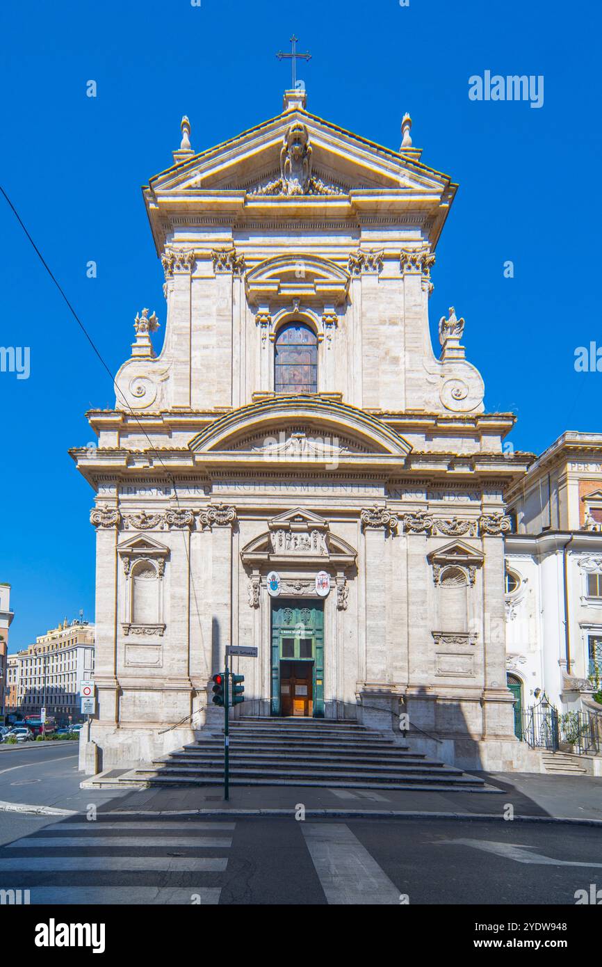 Kirche Santa Maria della Vittoria, Rom, Latium, Italien, Europa Stockfoto