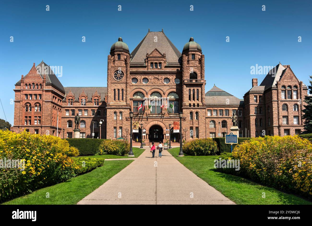 Toronto Ontario Regierungsgebäude im Queen's Park Stockfoto