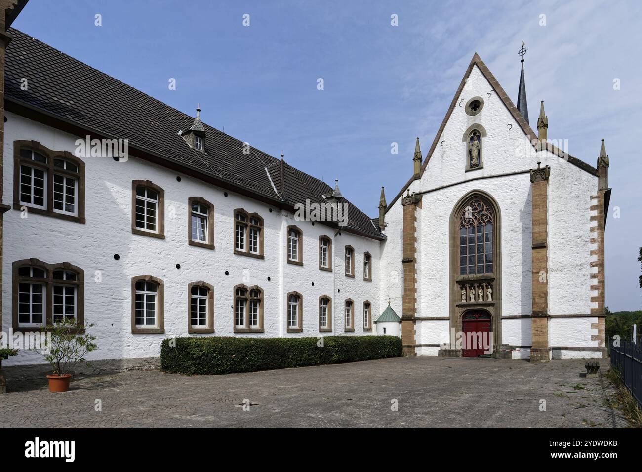 Ehemaliges Trappistenkloster Mariawald in der Eifel Stockfoto
