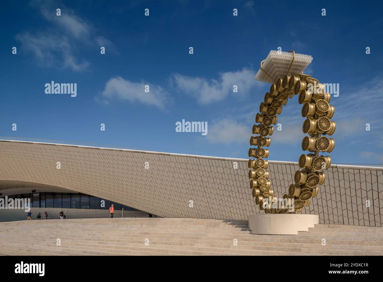 MAAT – Museum of Art, Architecture and Technology ist der neue Kulturvorschlag für die Stadt Lissabon, EDP Foundation Art Collection. Portugal, Europa. Stockfoto