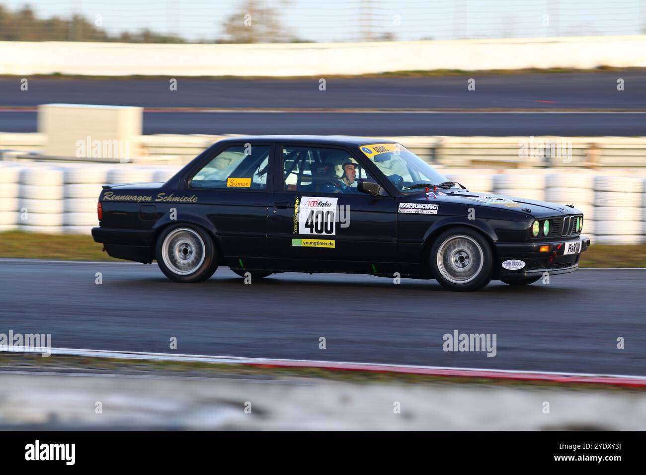 #400 Simon Baales (Köln/GER), BMW E30 325i, Team: Motorsport, ADAC Youngtimer Trophy, Schwedenkreuz, Nürnberg, Deutschland, 26.10.2024 Foto: Eibner-Pressefoto/Jürgen Augst Stockfoto