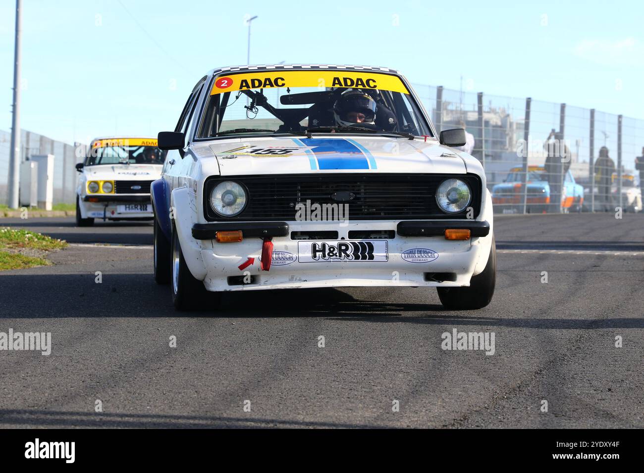 #155 Achim Ewenz (Neustadt-Wied/GER) / Marc Etzkorn (Dorweiler/GER), Ford Escort RS 2000, Team: MSC Sinzig e.V. Motorsport, ADAC Youngtimer Trophy, 'Schwedenkreuz', Nürnberg, Deutschland, 26.10.2024 Foto: Eibner-Pressefoto/Jürgen Augst Stockfoto