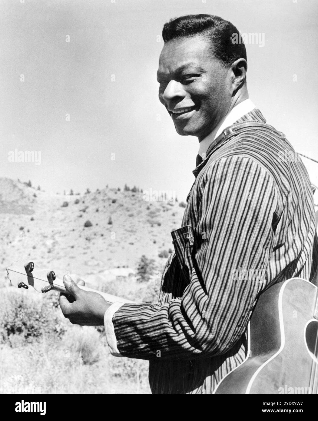 NAT King Cole in „Cat Ballou“ (Columbia 1965) Werbefoto Stockfoto