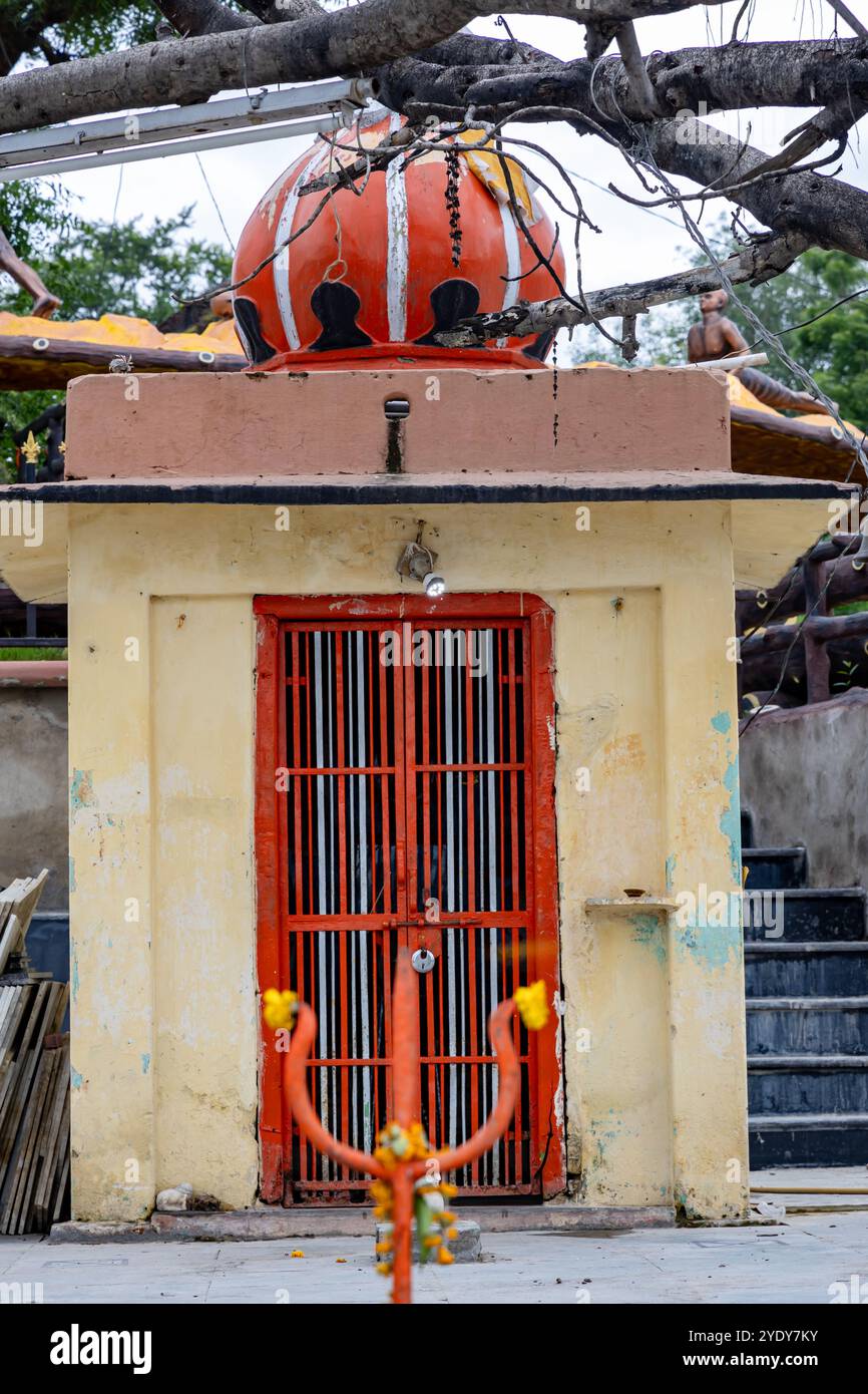 Heiliger Hindutempel am frühen Morgen Stockfoto