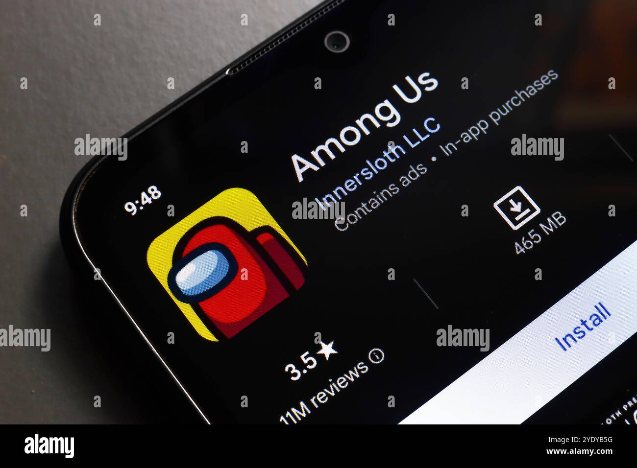29. Oktober 2024, Portugal. In dieser Abbildung wird das Logo der Amide US App auf einem Smartphone-Bildschirm angezeigt Stockfoto
