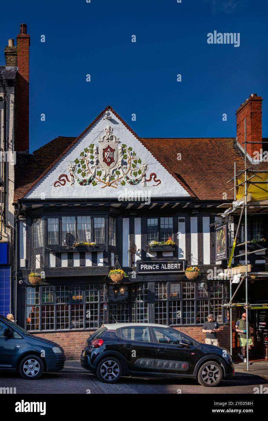 Broadstairs, eine Küstenstadt im Osten von Kent, England. Stockfoto