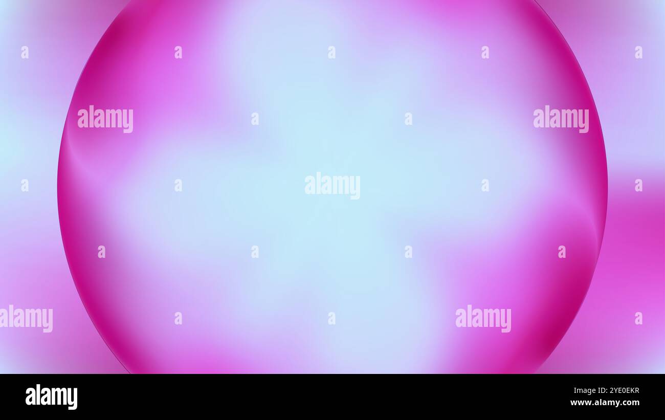 Abstrakter mittelvioletter roter, verschwommener Hintergrund mit Kreis. Grafikmuster Stockfoto