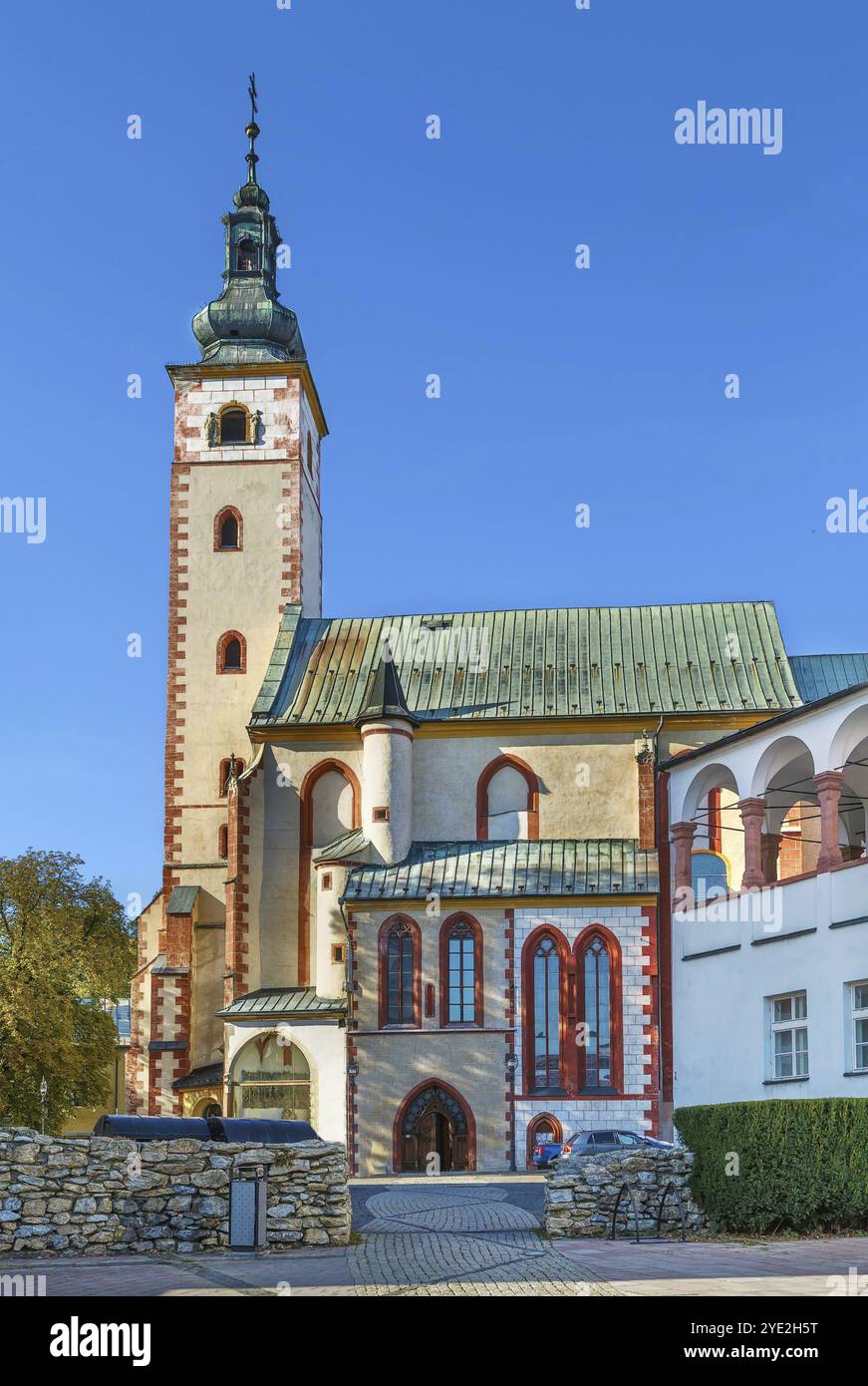 Kirche der Mariä Himmelfahrt in Banska Bystrica, Slowakei, Europa Stockfoto