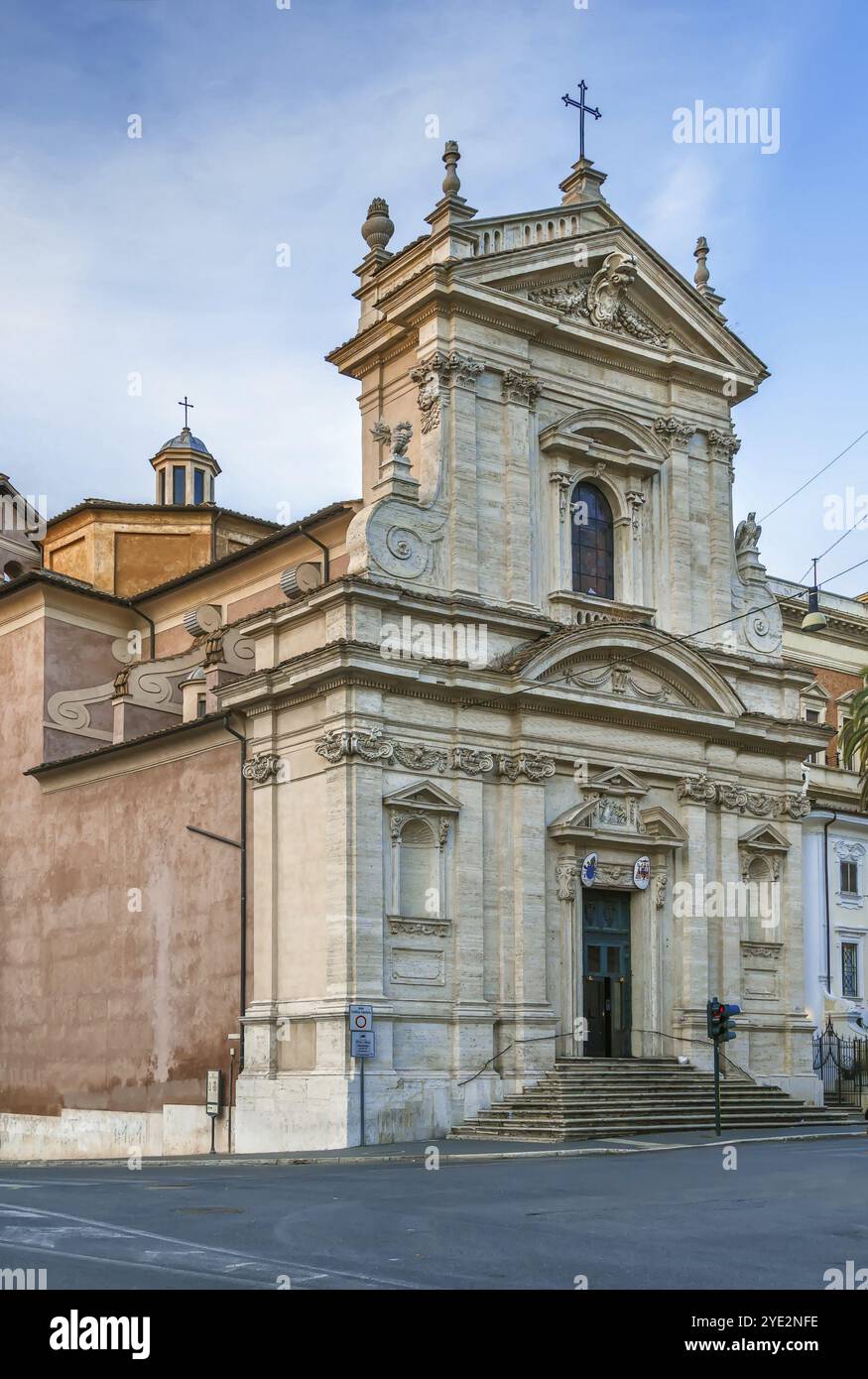 Santa Maria della Vittoria ist eine römisch-katholische Titularkirche, die der Jungfrau Maria in Rom, Italien, Europa gewidmet ist Stockfoto