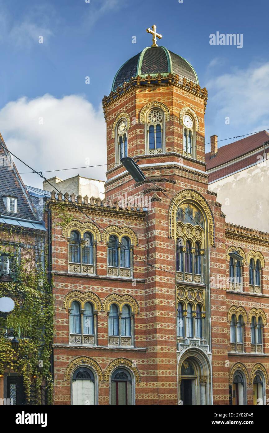Die griechisch-orthodoxe Kirche ist eine griechisch-orthodoxe Kirche im 1. Bezirk von Wien Stockfoto Die griechisch-orthodoxe Kirche ist eine griechisch-orthodoxe Kirche im 1. Bezirk von Wien Stockfoto