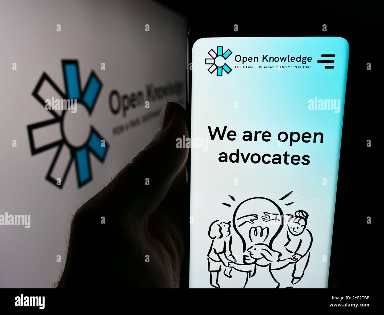 Logo der open knowledge foundation -Fotos und -Bildmaterial in hoher ...