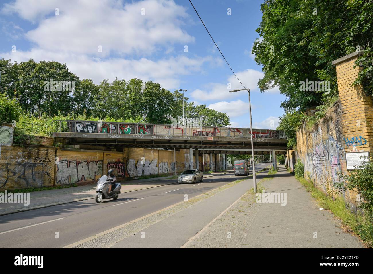 Sieben Brücken, Klemkestraße, Pankow, Berlin, Deutschland Stockfoto