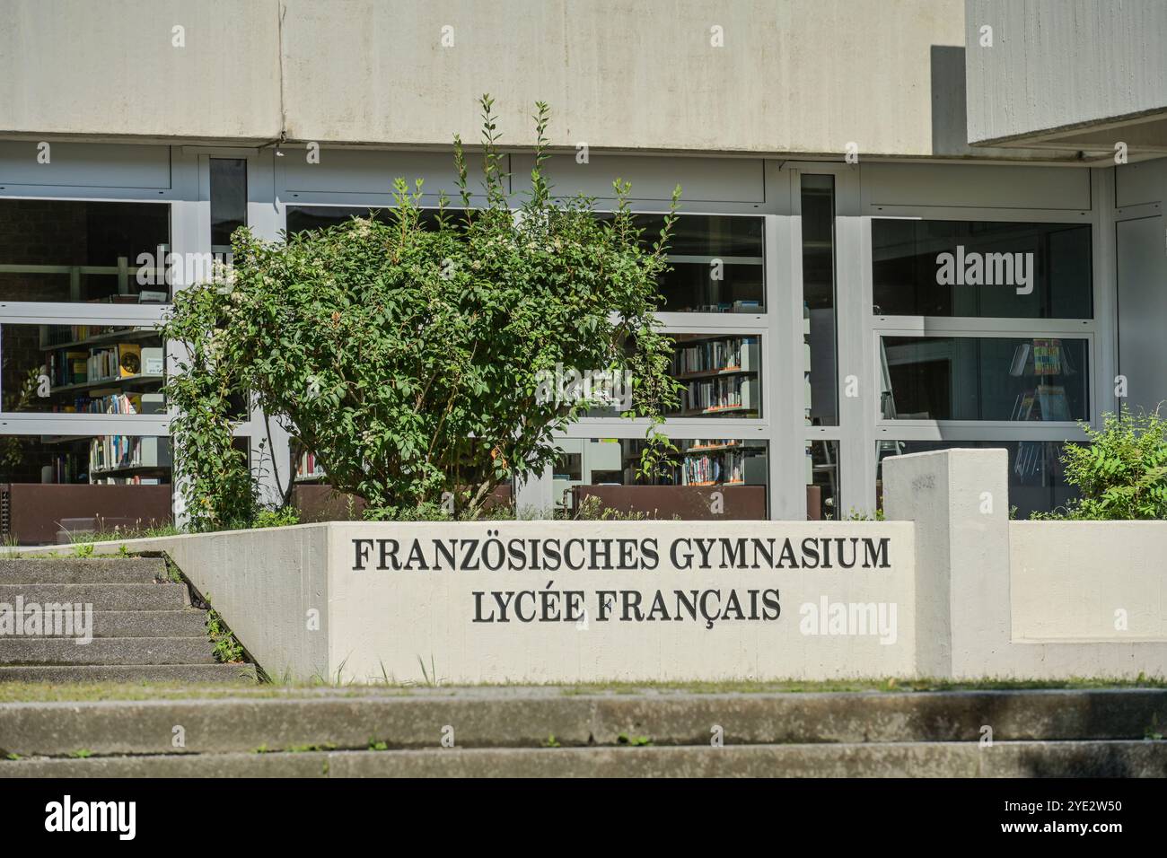 Französisches Gymnasium, Derfflingerstraße, Tiergarten, Mitte, Berlin, Deutschland Stockfoto