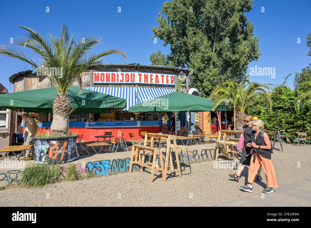 Monbijou Theater, Monbijoustraße, Mitte, Berlin, Deutschland Stockfoto