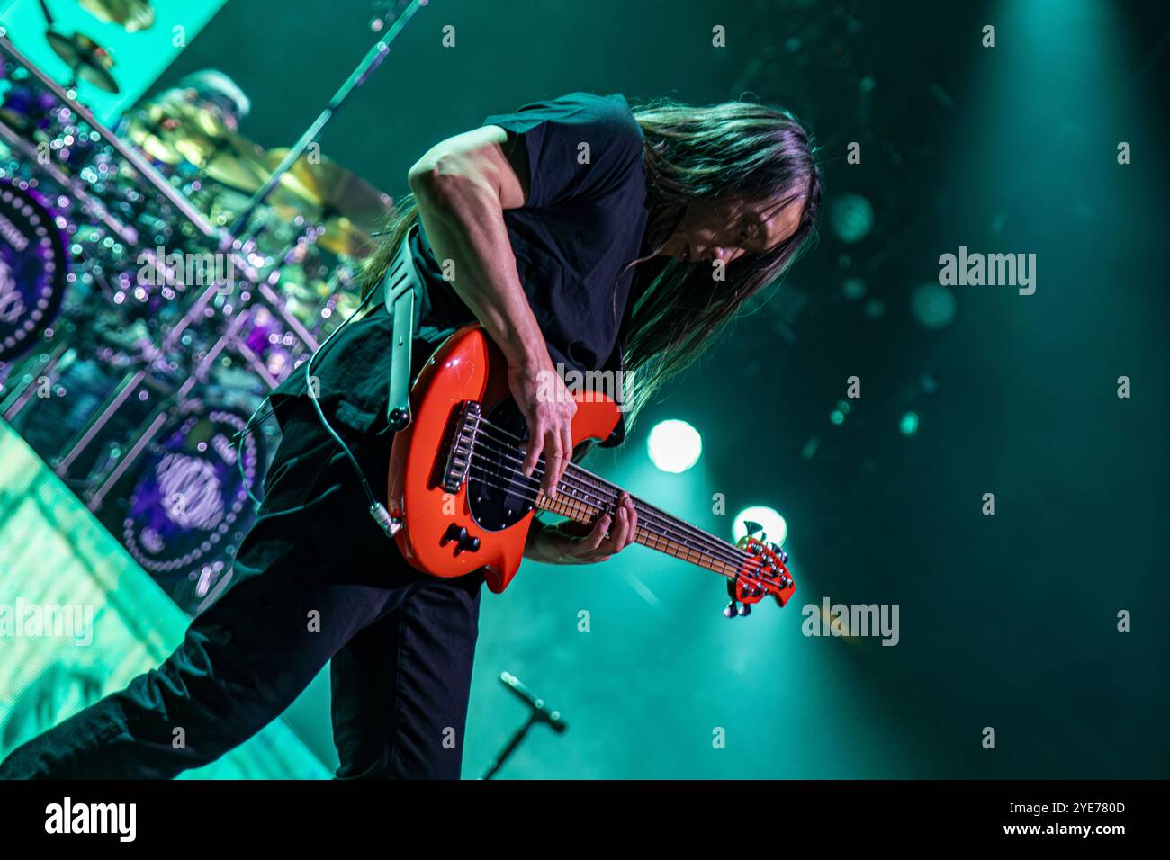 Oktober. 2024. Arena Zagreb - die Aufführung des Dream Theater, einer amerikanischen Progressive-Metal-Band aus Boston Stockfoto