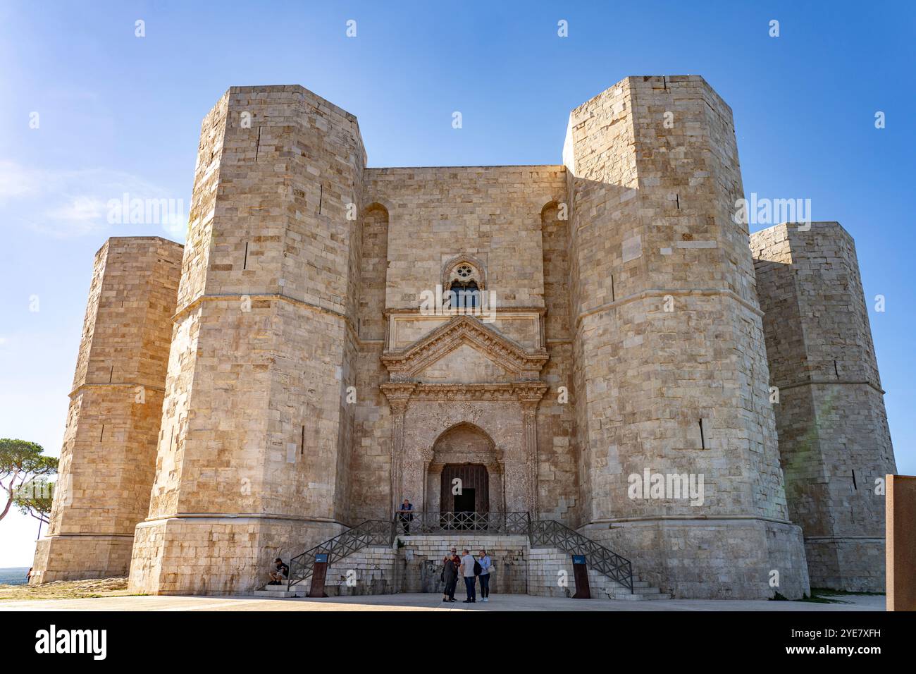 Das Castel del Monte in Apulien, Italien, Europa | Castel del Monte in Apulien, Italien, Europa Stockfoto