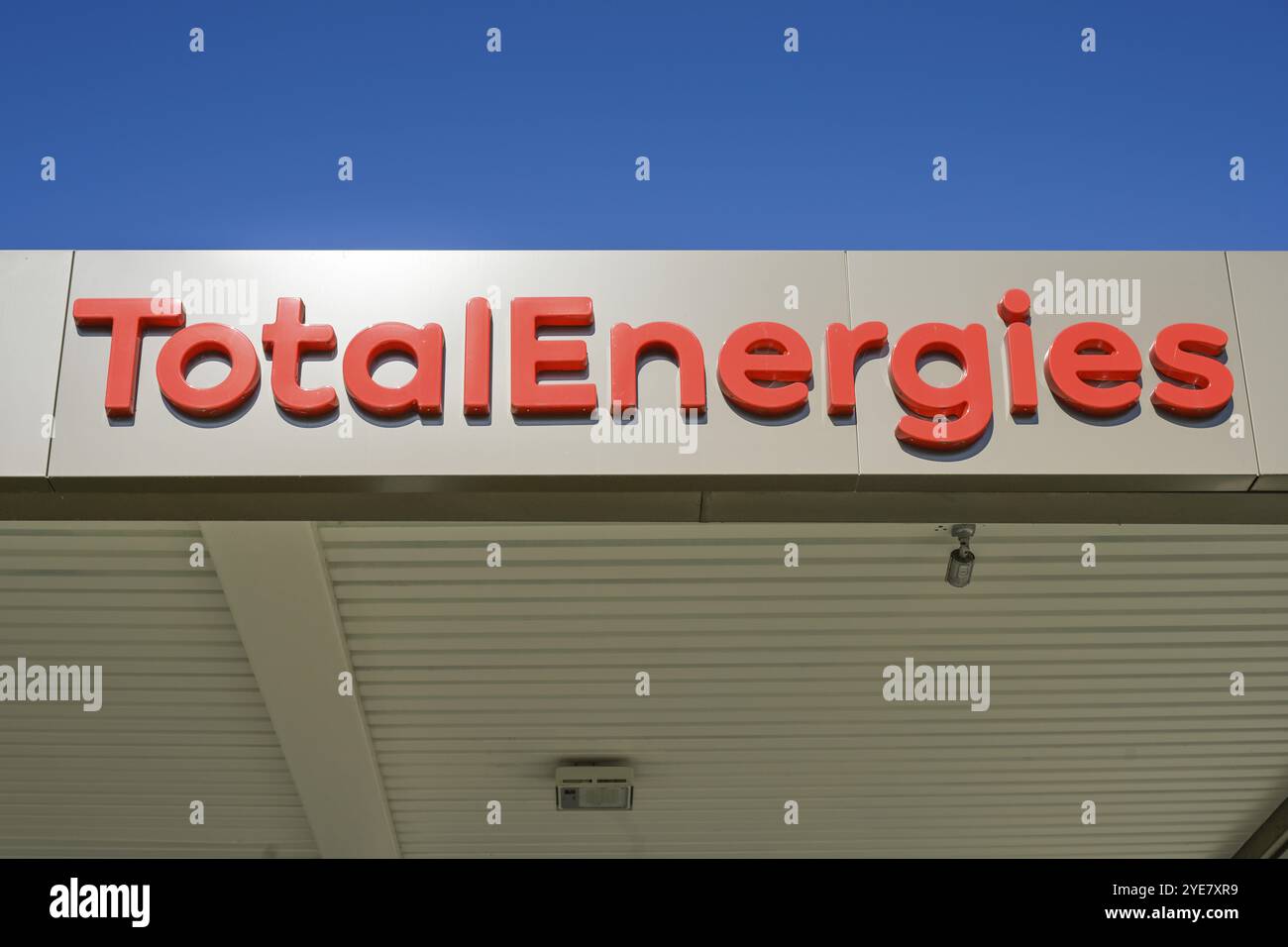 Gesamtenergies Tankstelle, Großbeerenstraße, Babelsberg, Potsdam, Brandenburg, Deutschland, Europa Stockfoto