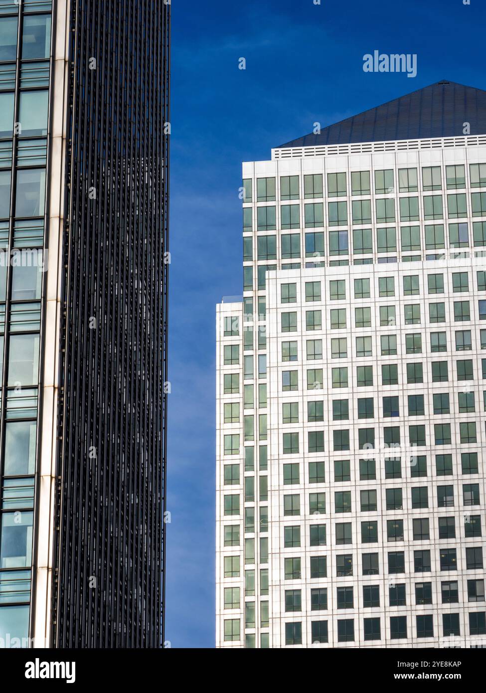 One Canada Square, Canary Wharf, Docklands, London, England, GROSSBRITANNIEN, GB. Stockfoto