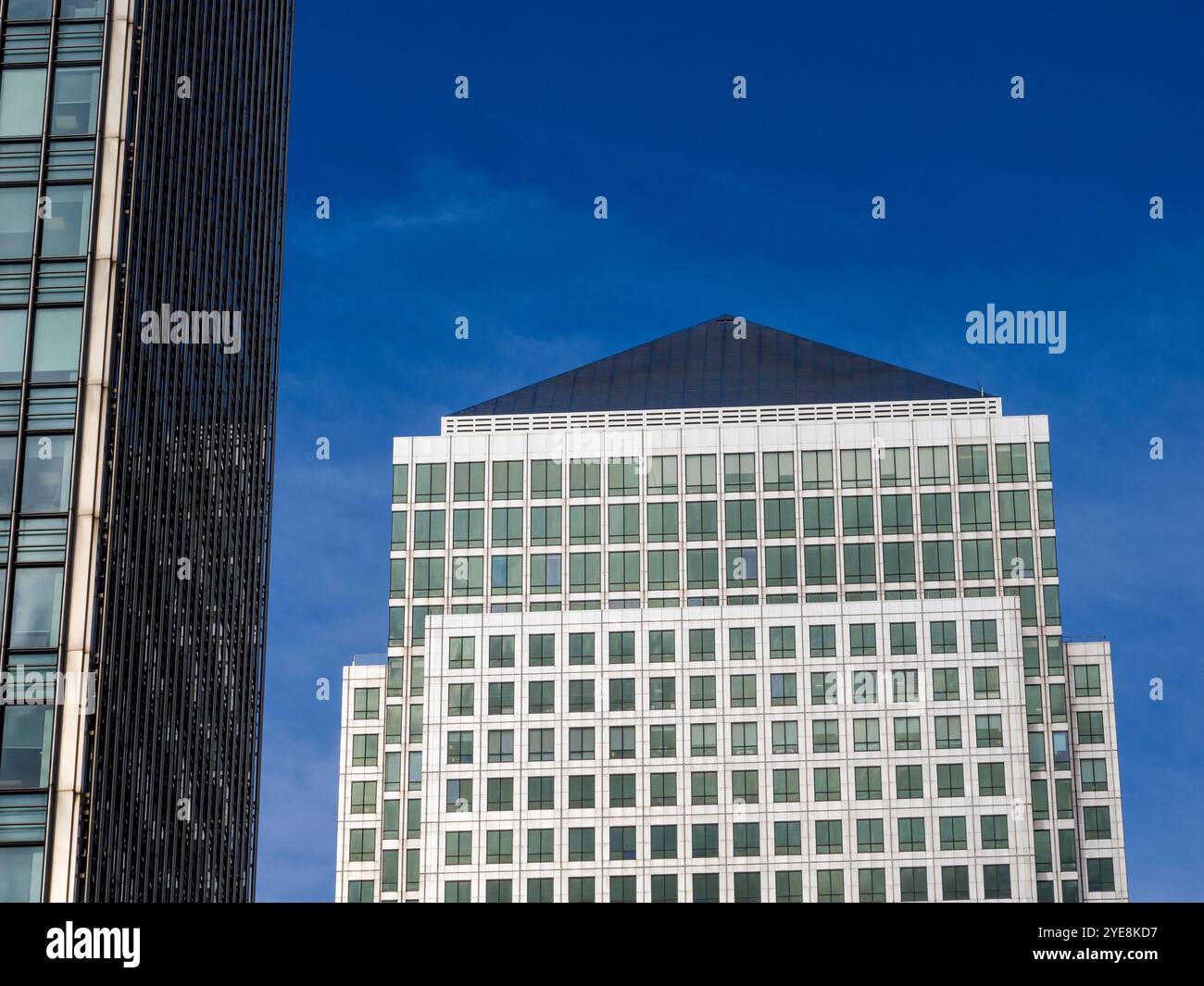 One Canada Square, Canary Wharf, Docklands, London, England, GROSSBRITANNIEN, GB. Stockfoto
