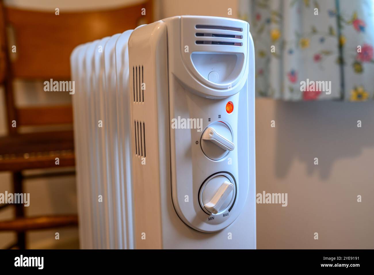 Steigende Energiekosten und staatliche Kürzungen Stockfoto