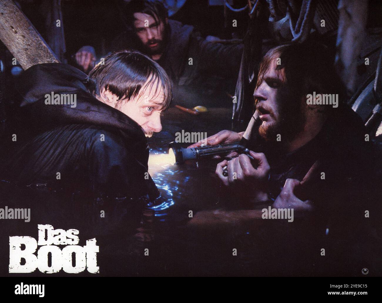 ERWIN LEDER in das BOOT / DAS BOOT 1981 Regisseur / Schriftsteller WOLFGANG PETERSEN nach dem Roman von Lothar G. Buchheim Musik Klaus Doldinger Bavaria Film / Radiant Film GmbH / Suddeutscher Rundfunk (SDR) / Westdeutscher Rundfunk (WDR) / Constantin Film Stockfoto