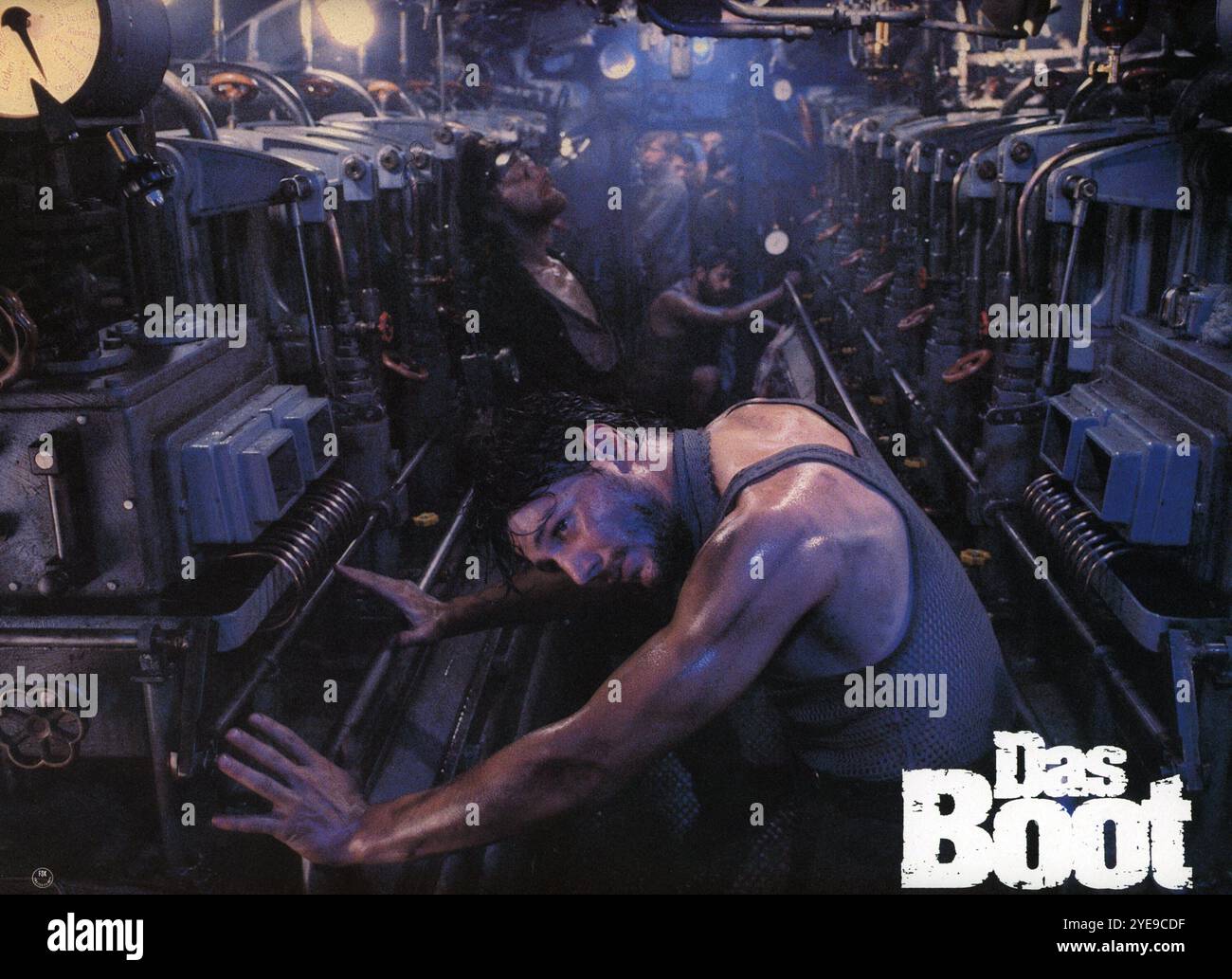 ERWIN LEDER und CLAUDE-OLIVER RUDOLPH in das BOOT / DAS BOOT 1981 Regisseur / Schriftsteller WOLFGANG PETERSEN nach dem Roman von Lothar G. Buchheim Musik Klaus Doldinger Bavaria Film / Radiant Film GmbH / Suddeutscher Rundfunk (SDR) / Westdeutscher Rundfunk (WDR) / Constantin Film Stockfoto