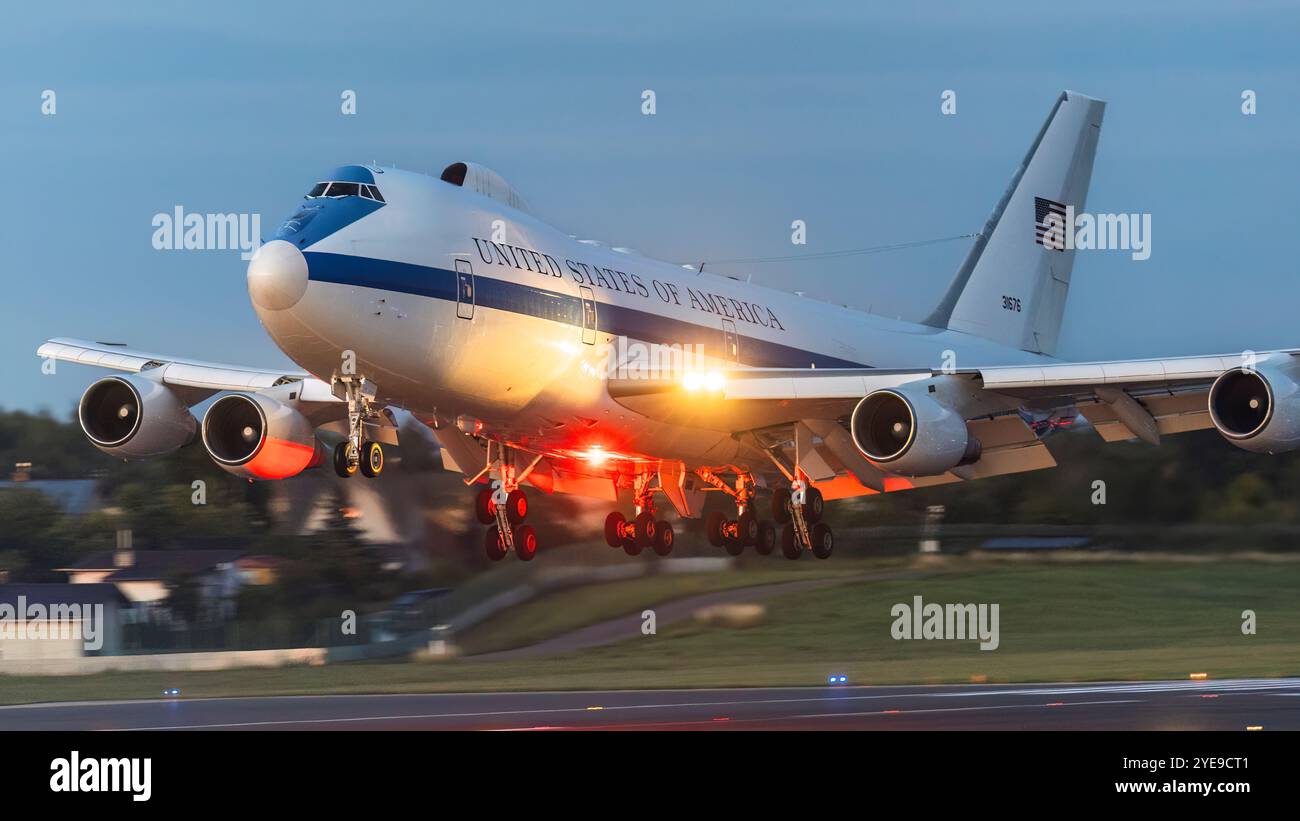 Reg.: 73-1676. US-Luftwaffe (USAF). Boeing E-4B. Stockfoto