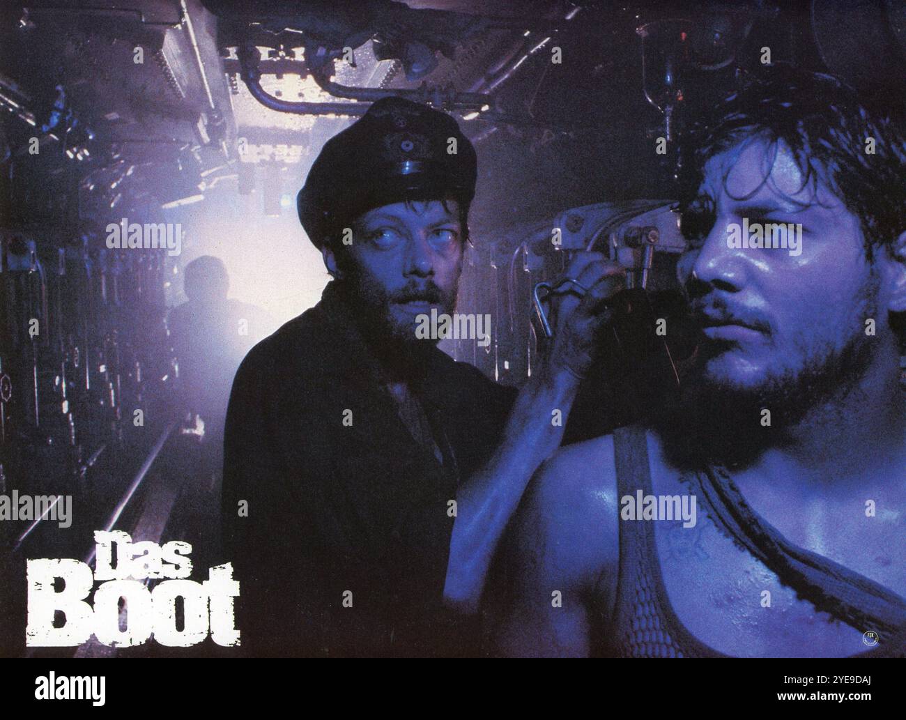 ERWIN LEDER in das BOOT / DAS BOOT 1981 Regisseur / Schriftsteller WOLFGANG PETERSEN nach dem Roman von Lothar G. Buchheim Musik Klaus Doldinger Bavaria Film / Radiant Film GmbH / Suddeutscher Rundfunk (SDR) / Westdeutscher Rundfunk (WDR) / Constantin Film Stockfoto