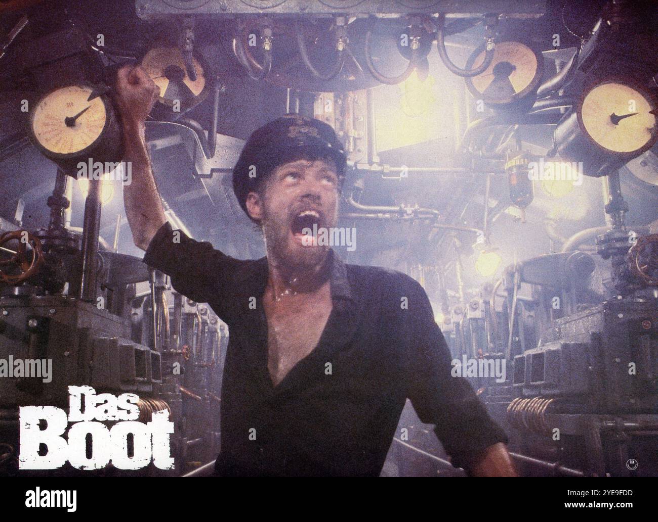 ERWIN LEDER in das BOOT / DAS BOOT 1981 Regisseur / Schriftsteller WOLFGANG PETERSEN nach dem Roman von Lothar G. Buchheim Musik Klaus Doldinger Bavaria Film / Radiant Film GmbH / Suddeutscher Rundfunk (SDR) / Westdeutscher Rundfunk (WDR) / Constantin Film Stockfoto