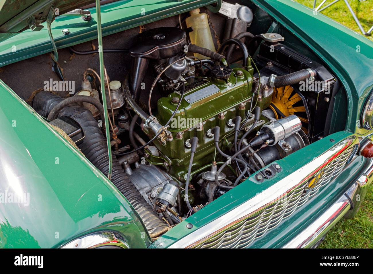 Austin Mini-Motor. Astley Park Classic Car Show 2023. Stockfoto