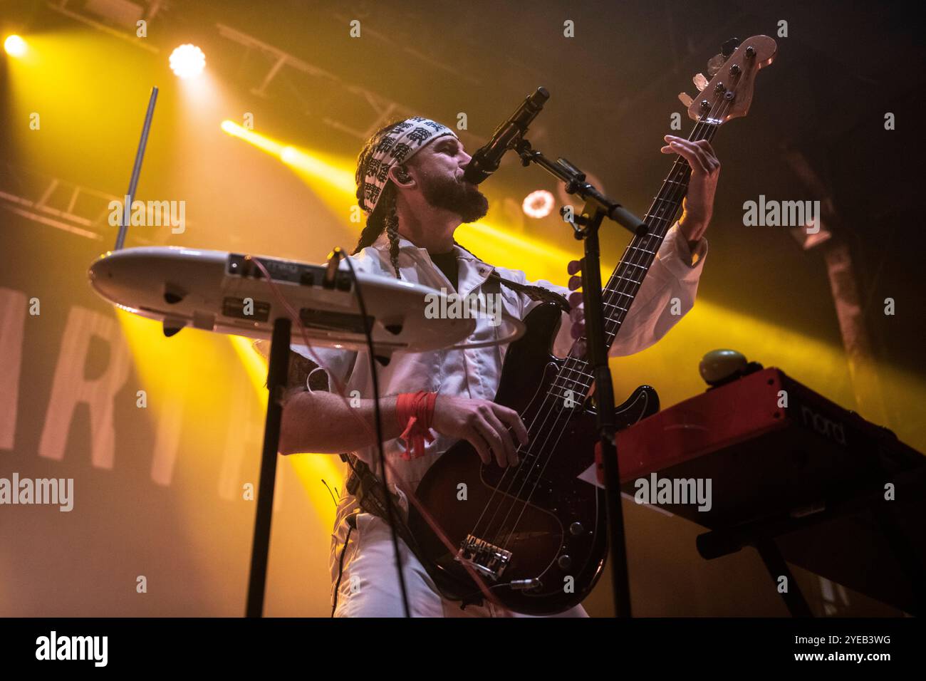 Walk off the Earth im Sala Razzmatazz, Barcelona, 22. Oktober 2024. Fotograf: Ale Espaliat Stockfoto