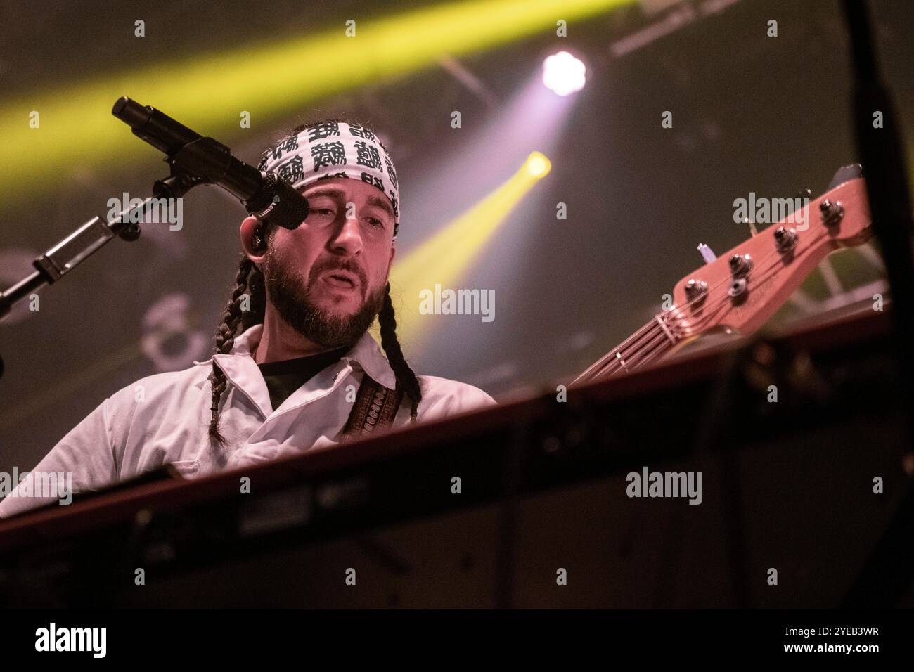 Walk off the Earth im Sala Razzmatazz, Barcelona, 22. Oktober 2024. Fotograf: Ale Espaliat Stockfoto