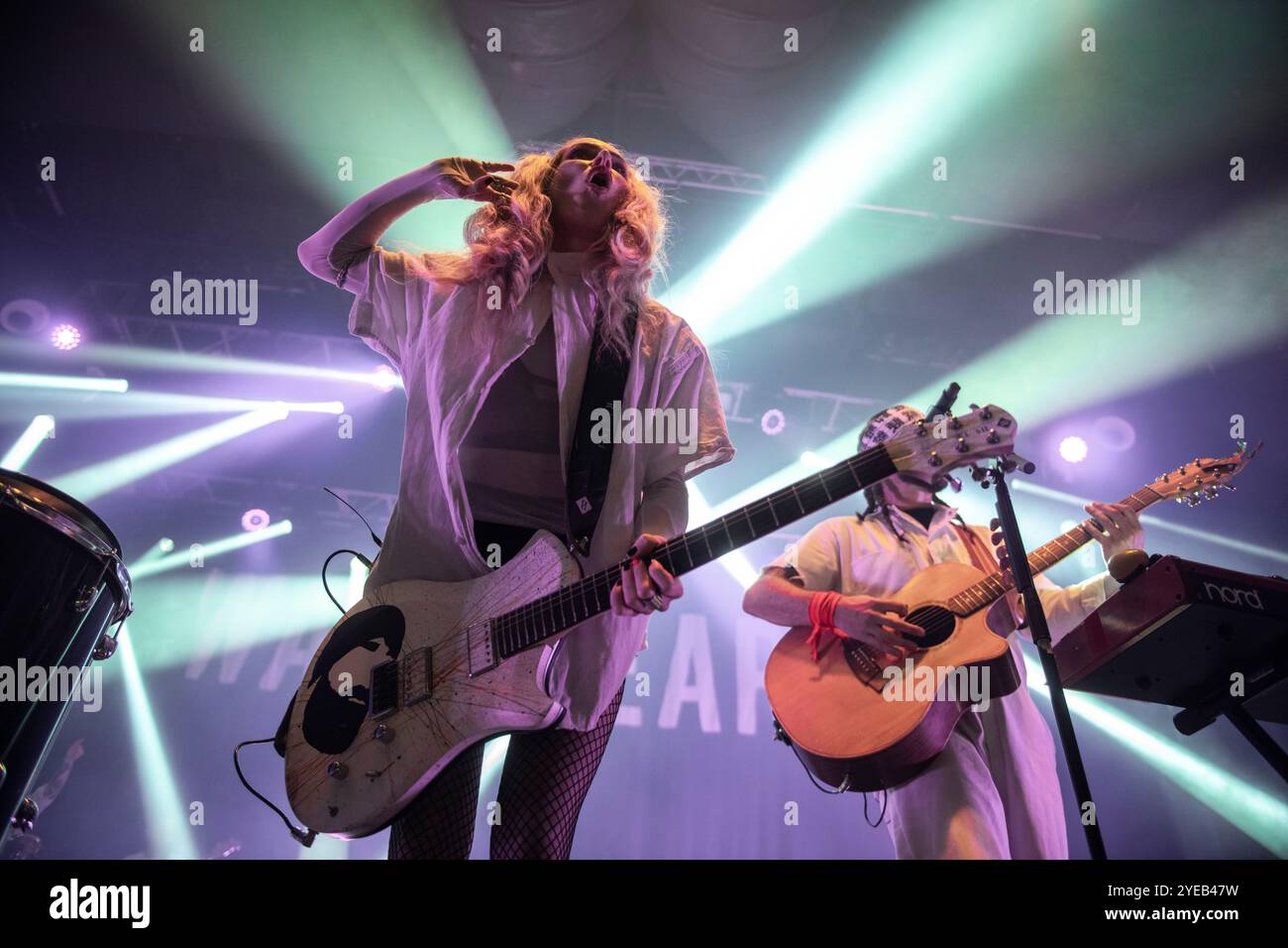 Walk off the Earth im Sala Razzmatazz, Barcelona, 22. Oktober 2024. Fotograf: Ale Espaliat Stockfoto