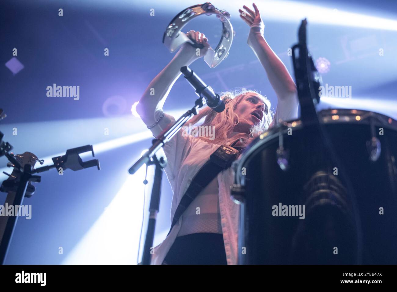 Walk off the Earth im Sala Razzmatazz, Barcelona, 22. Oktober 2024. Fotograf: Ale Espaliat Stockfoto