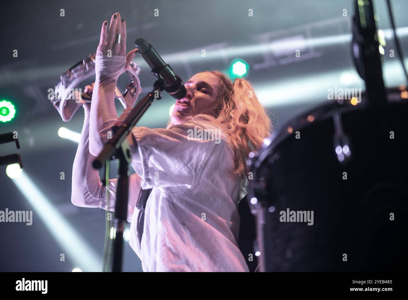 Walk off the Earth im Sala Razzmatazz, Barcelona, 22. Oktober 2024. Fotograf: Ale Espaliat Stockfoto