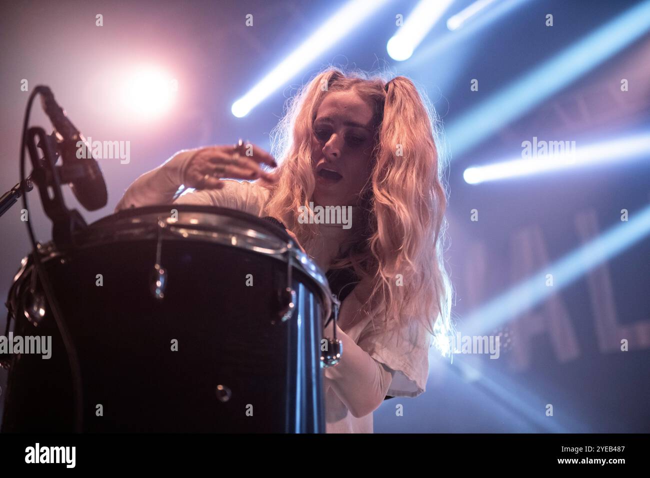 Walk off the Earth im Sala Razzmatazz, Barcelona, 22. Oktober 2024. Fotograf: Ale Espaliat Stockfoto