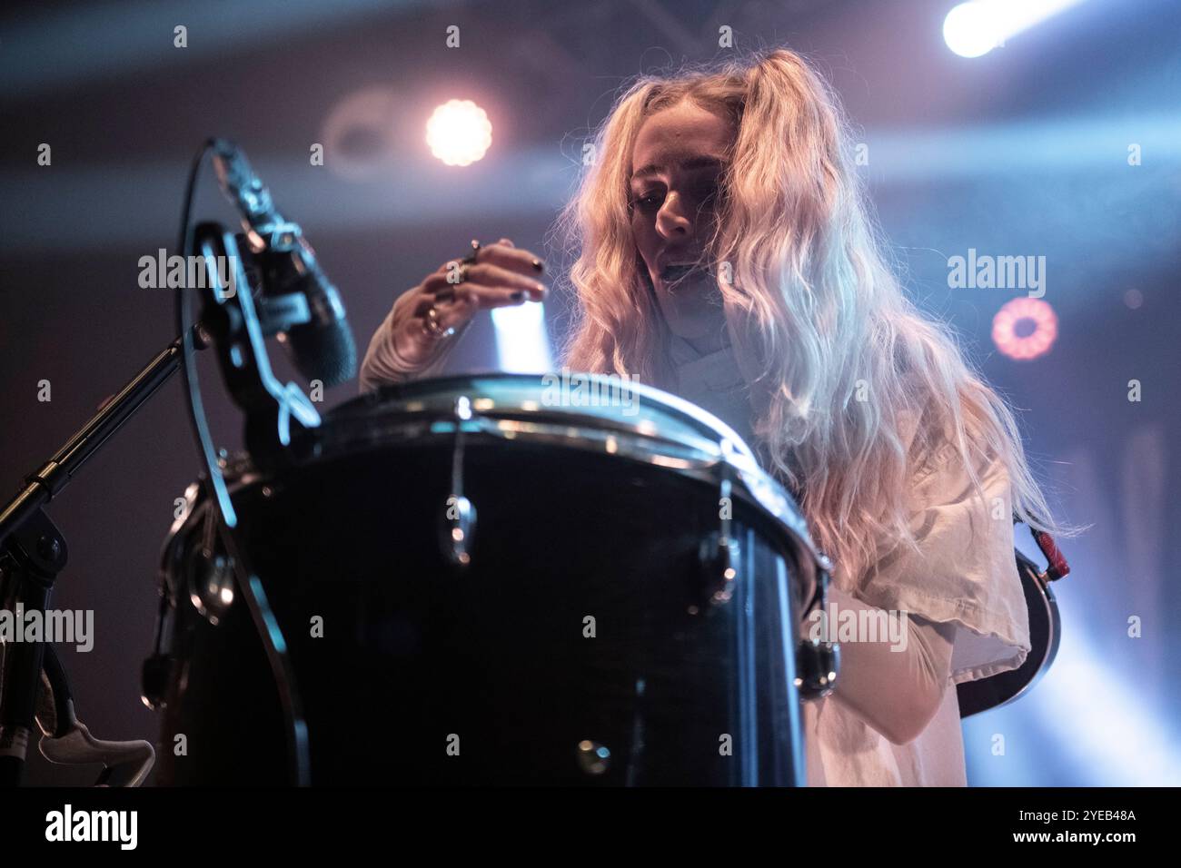 Walk off the Earth im Sala Razzmatazz, Barcelona, 22. Oktober 2024. Fotograf: Ale Espaliat Stockfoto