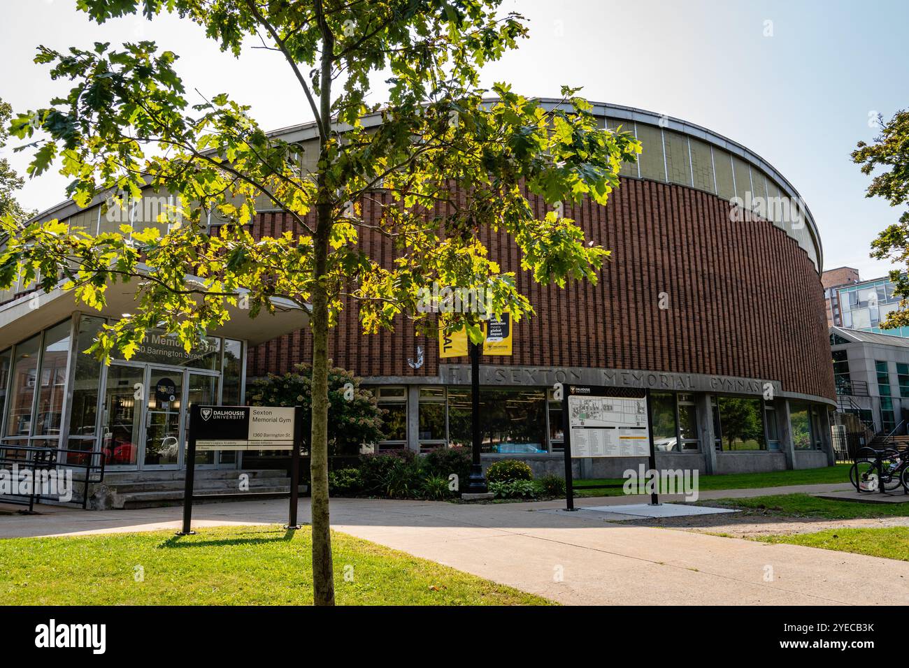 Halifax, Nova Scotia - 12. September 2024: Dalhousie University Sexton Memorial Gymnasium Stockfoto