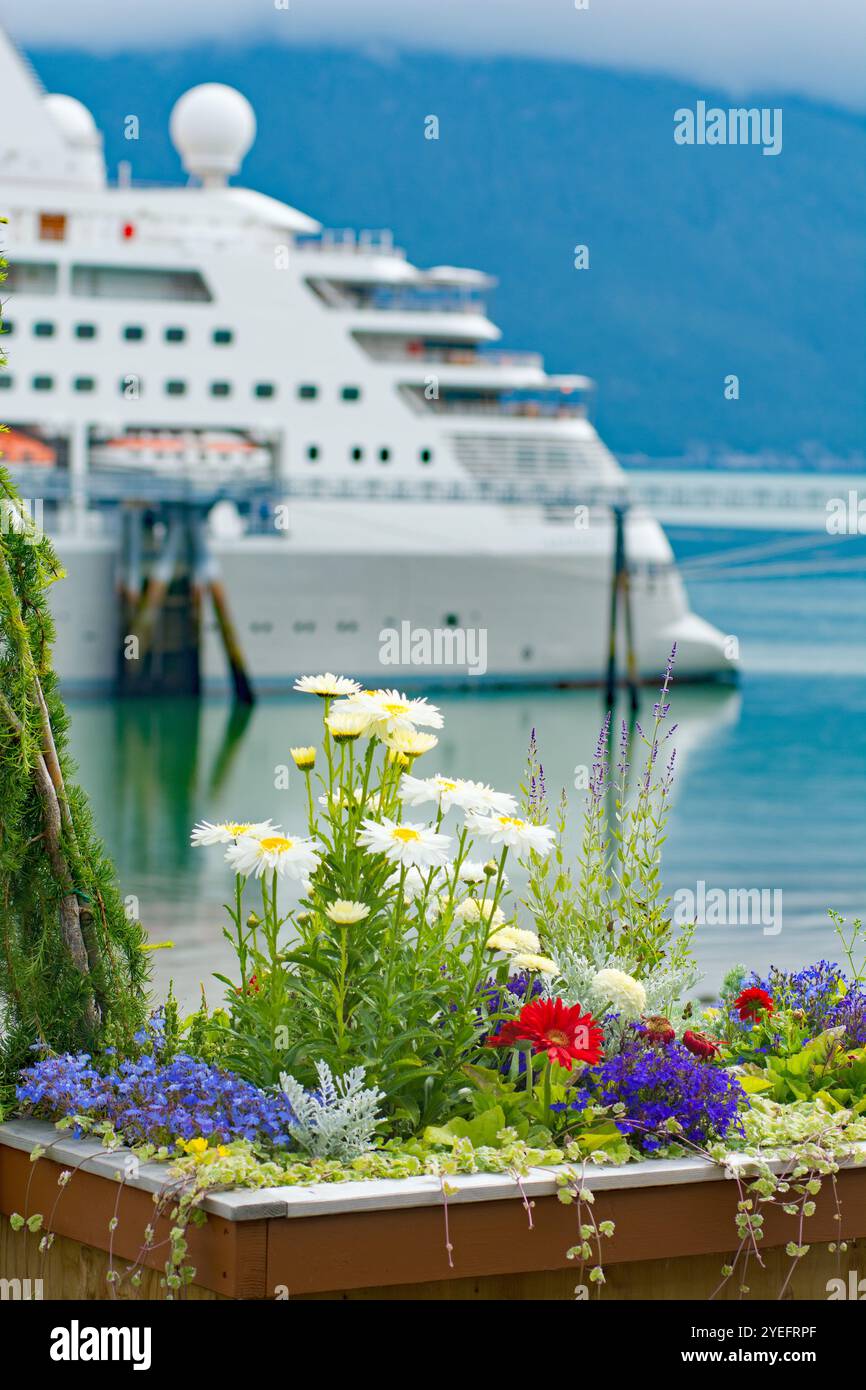 Alaska Und Die Inside Passage Stockfoto