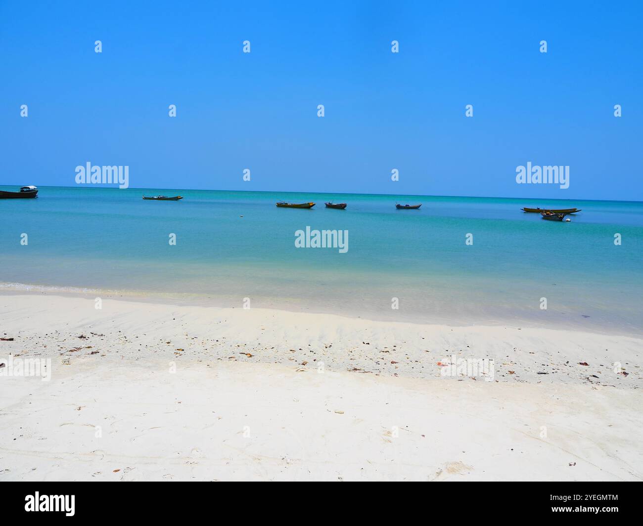 Havelock Island (Swaraj Dweep), Andamanen- und Nikobarinseln, Andamanensee, Indien Stockfoto