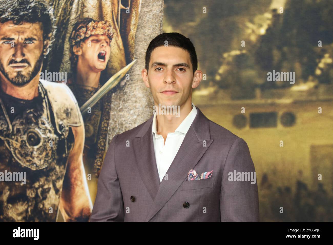 Sydney, Australien. 30. Oktober 2024. Julian Maroun besucht die australische Premiere von GLADIATOR II im ICC SYDNEY, Darling Harbour Theatre, 14 Darling Drive. Richard Milnes/Alamy Live News Stockfoto