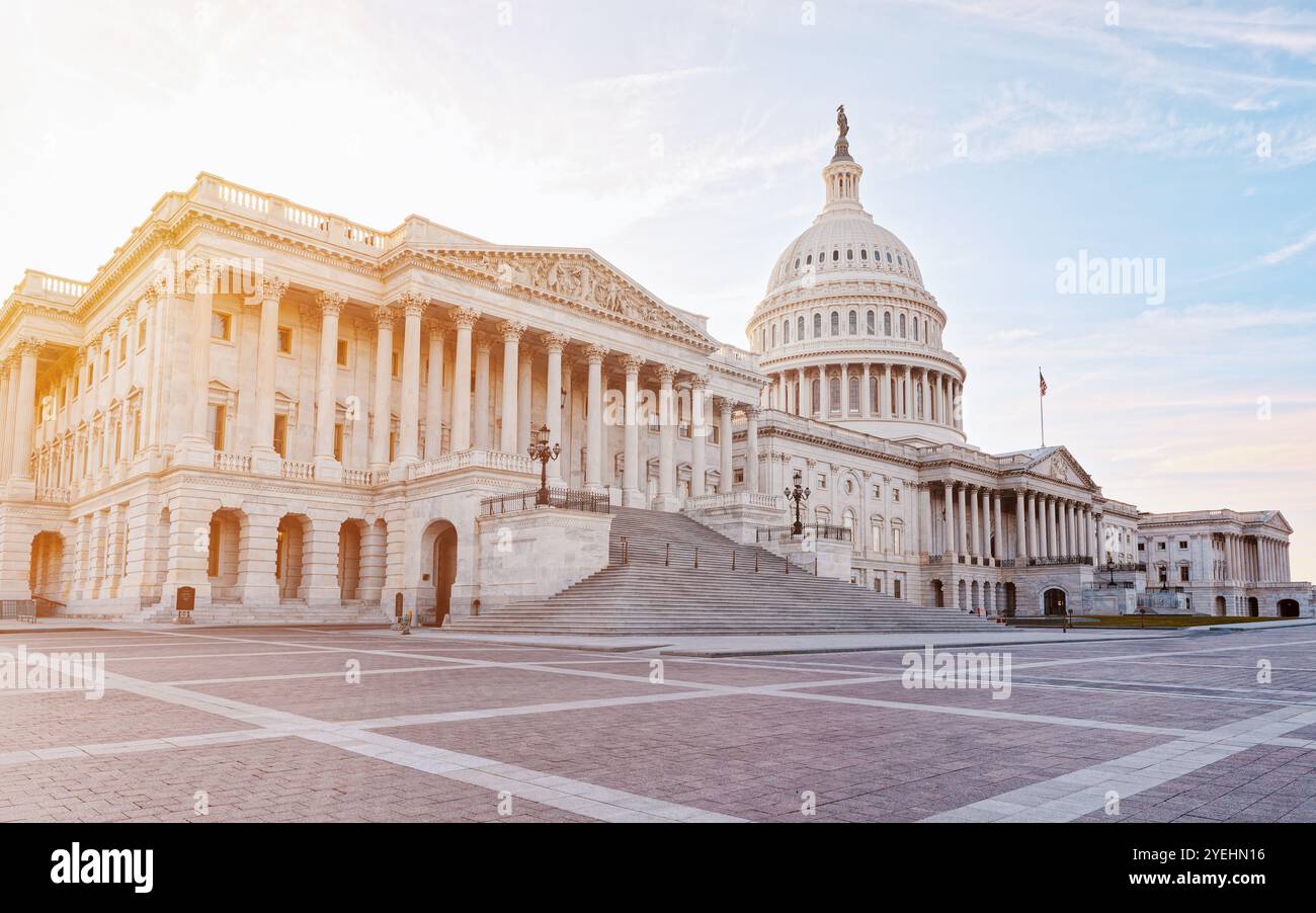 Kapitol der Vereinigten Staaten in Washington, D.C., USA. Stockfoto