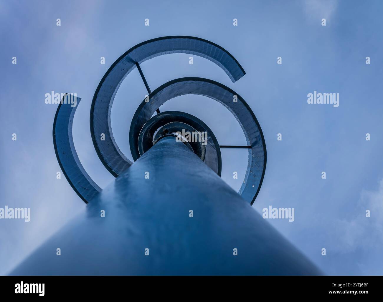 Denkmal des Kalten Krieges an der innerdeutschen Grenze Stockfoto