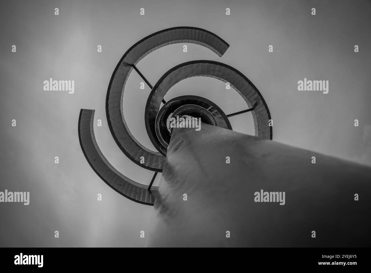 Denkmal des Kalten Krieges an der innerdeutschen Grenze Stockfoto