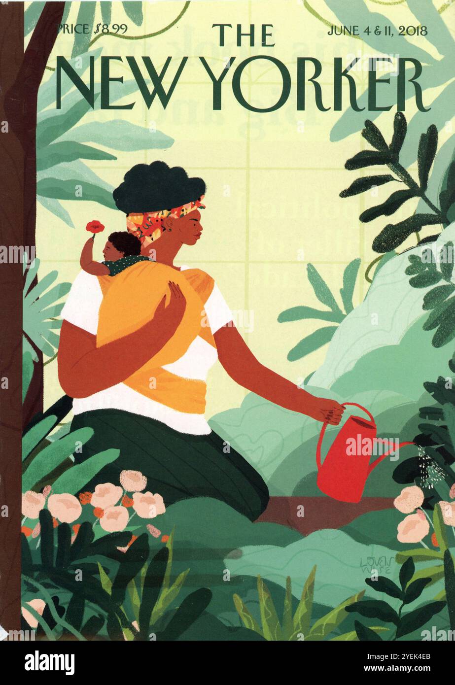 Titelblatt des Magazins „The New Yorker“, Ausgabe vom 4. Und 11. Juni 2018, USA Stockfoto