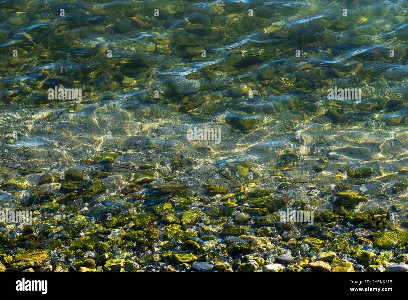 Green Reflections – „Miss you like Summer“ auf der Ägäis Stockfoto